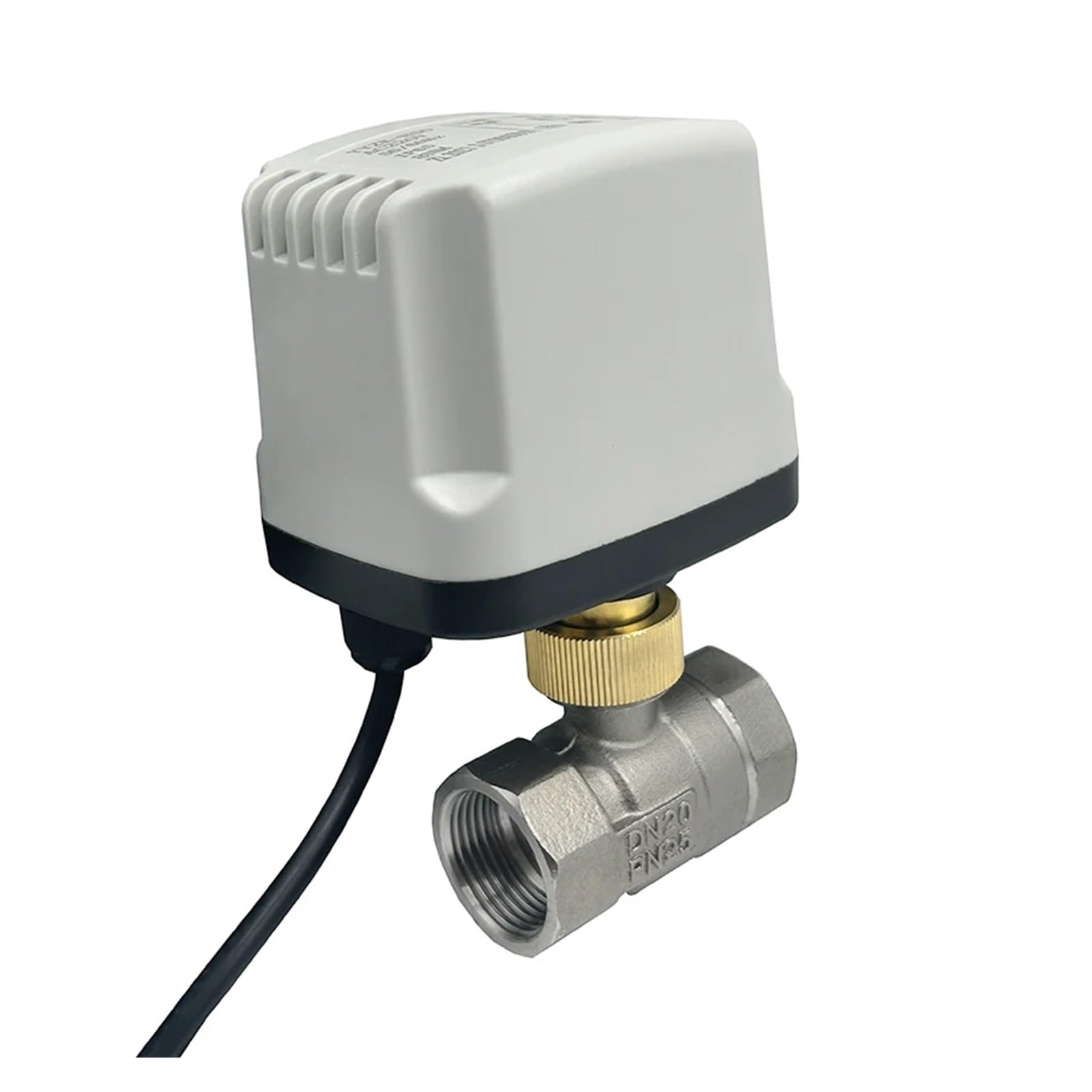 HKYPCOKVK 3/4" 304 IP65 Waterproof Motorized Ball Valve 220V 12V 24V 3-Wire 2 Control Electric(220VAC)