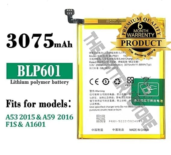 Image of Original BLP601 Battery for F1S /A59 /A59M /A59S /A53 /A53T /A53M Battery with 6 Month Warranty *** (Y0000047)