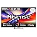 Hisense 50" 50A7QTUK QLED Smart AI TV - 4K Direct Lit Viewing, Quantum Dot Colour, Hi-View AI Engine, Built in Subwoofer, Dolby Vision, Dolby Atmos with with Freely, Disney +, YouTube, Netflix