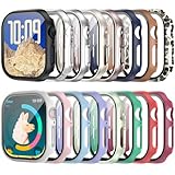 COMMUTER 16 Pack Cases for Apple Watch Series 11/10 42mm Screen Protector, (2025 New) Hard PC Ultra-Thin Protective Face Cover Built-in Tempered Glass Film for iWatch 11/10 42mm