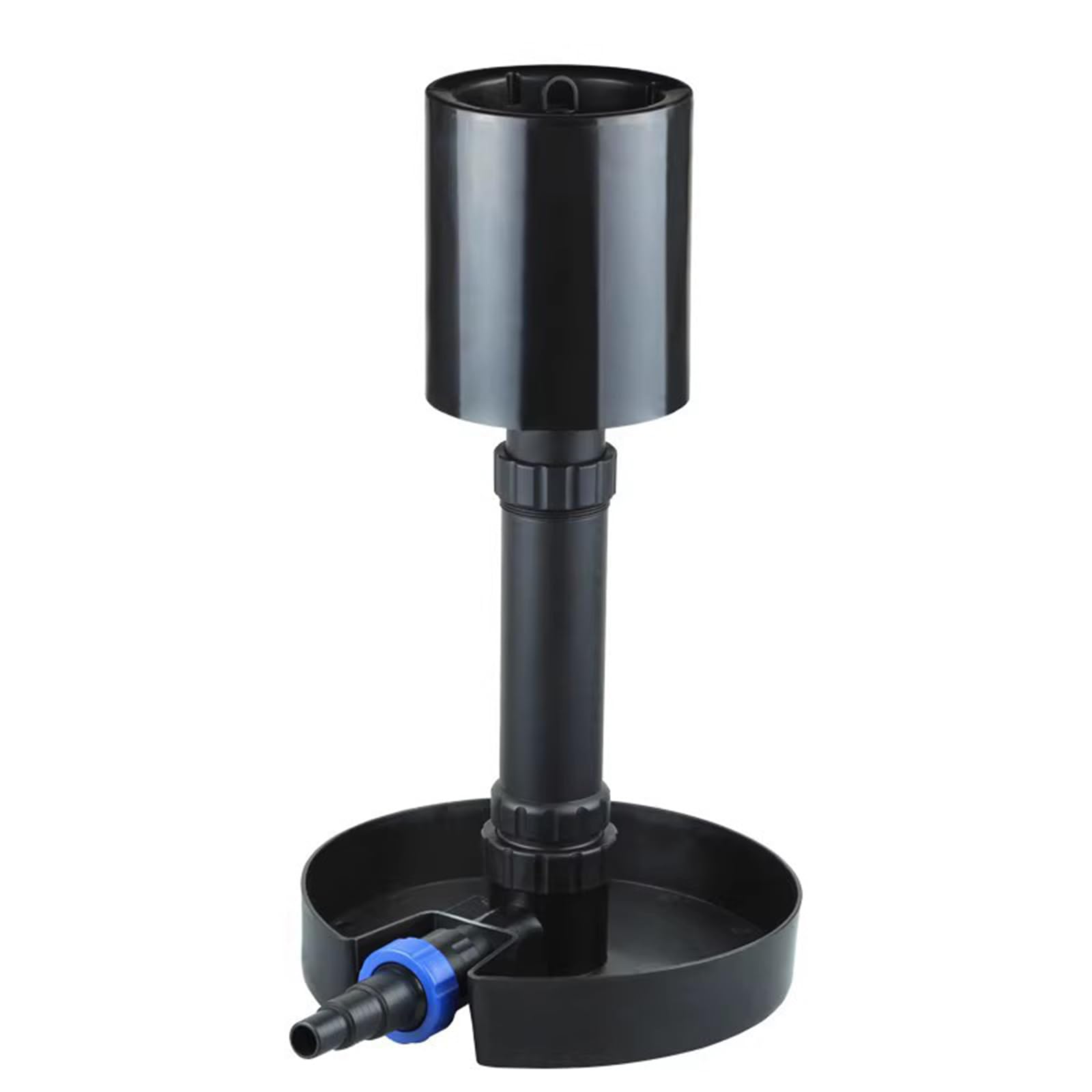 Skimmer de estanque, profundidad ajustable, cesta de skimmer integrada, utilizada para estanques de peces ecológicos, grandes estanques de peces, granjas profesionales