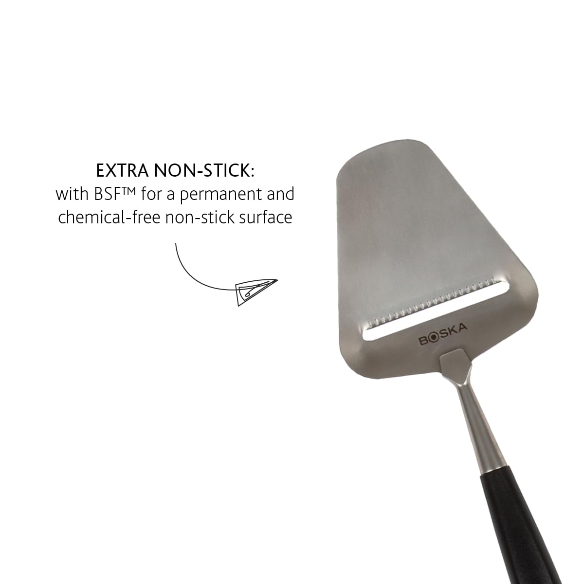 Boska Milano+ Łopatka do sera – z powłoką nieprzywierającą – 235×75×20 mm