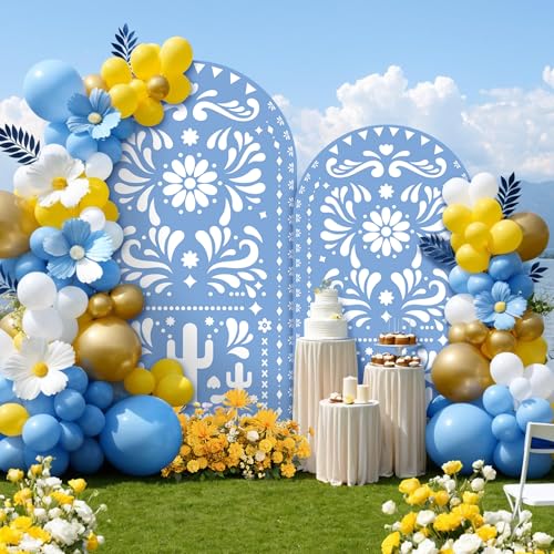 Funda para Arco Fiesta Mexicana Babenest 7.2FT Azul miniatura 2