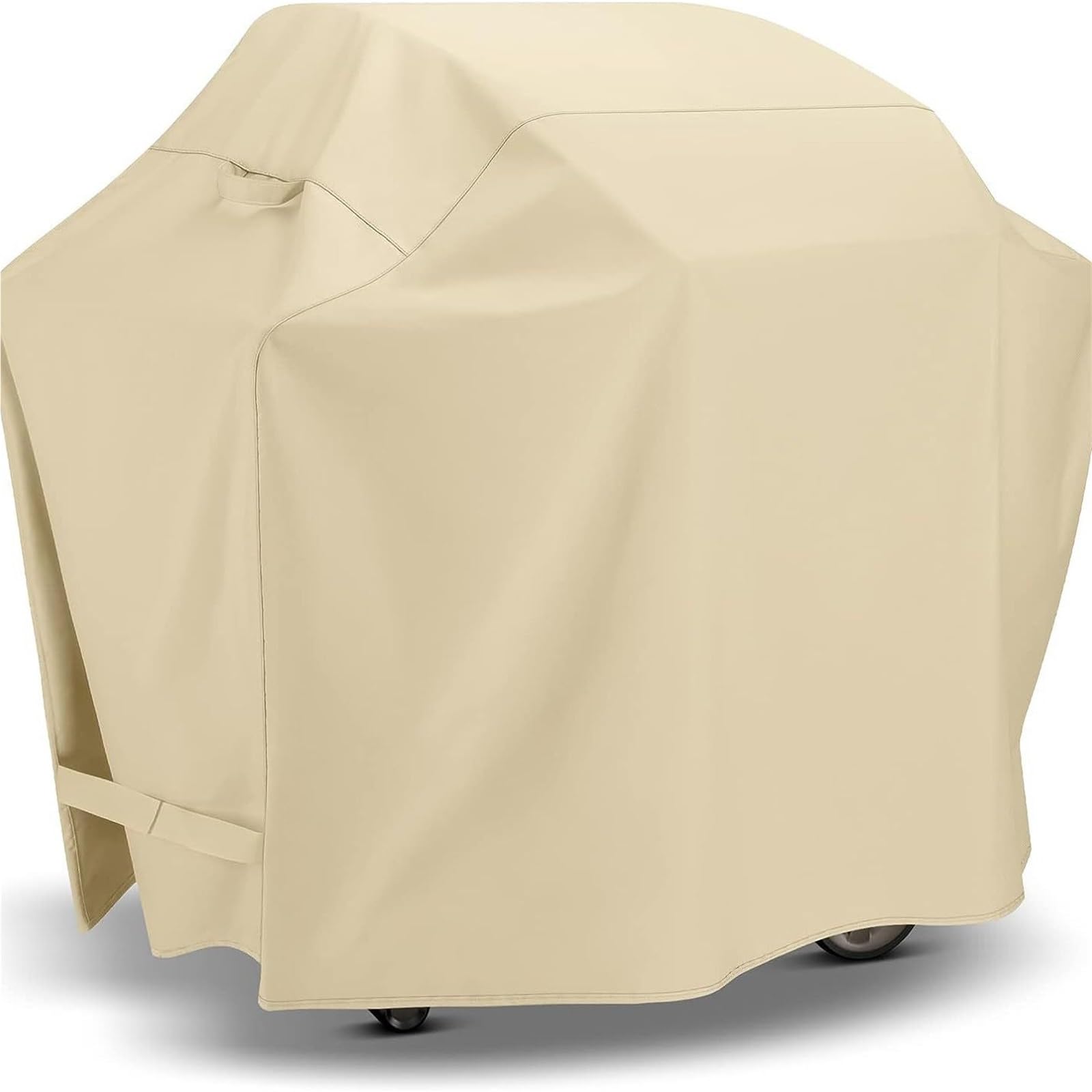 Coperture Griglia Barbecue Esterno Beige 420D | Copertura griglia barbecue antipolvere resistente agenti atmosferici anti-UV resistente sbiadimento(S)