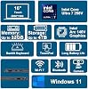 Samsung Galaxy Book5 Pro 360 Laptop 16" 2880x1800 táctil (120% DCI-P3, 120Hz) Intel 8-core Ultra 7 258V (hasta 47 AI Tops) 32GB RAM 1TB SSD teclado retroiluminado para creadores, diseñadores, profesionales de negocios Win11 4
