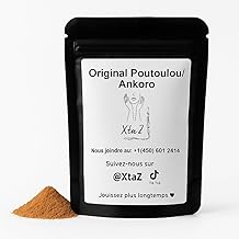 Ankoro Poutoulou Congo Dust Natural African Tree Bark Desensitizing Delay Powder for Men 30 grs
