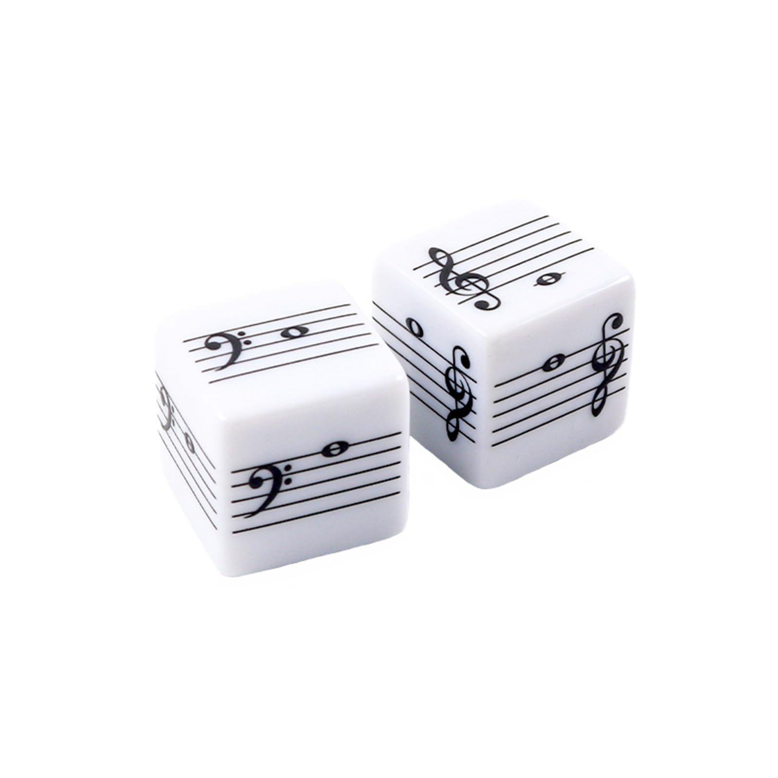 Musical Staff Dice for 3 Years of Noteshow to Master Music Notes and Score in an Interactive Way Using Creative Playing Methods