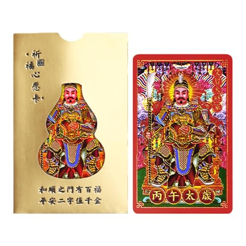 Carta Tai Sui Cinese Collezione di Buon Auguro | Carte