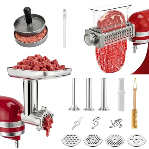 Jorivel Stainless Steel Meat Grinder & Meat Tenderizer