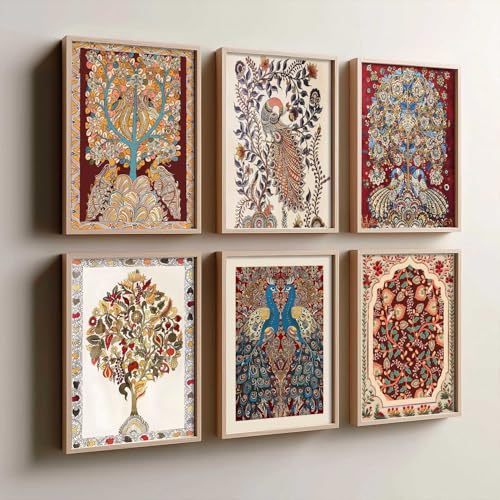 Image of kotart traditional wall paintings for home decor paintings wall hanging frames with glass, HD digital prints with frmaes Size - (19X25 inch)