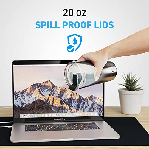 20/10 Oz- 1 Yeti Lids 20 Oz Replacement Lid - 3.3 Inch Diameter -Spill Proof Yeti Replacement Lids -Yeti 20 Oz Tumbler Lid For Yeti Tumbler, Fit Ozark Tumbler Lids 20 Oz Replacement Lid Yeti Cup Lid #TOP2