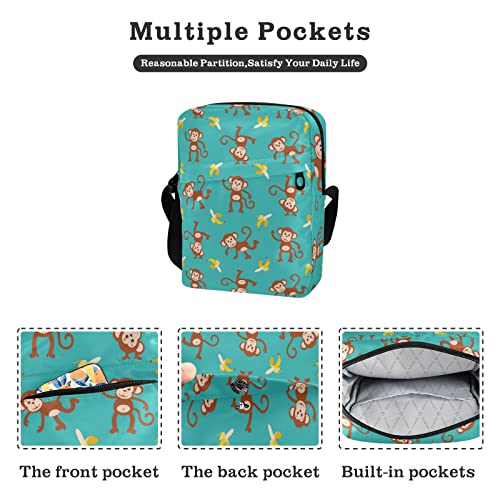 Small Shoulder Messenger Bags Women and Men Mini Adjustable Crossbody Handbag2