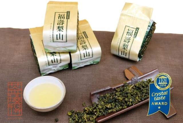 Taiwan unique tea,福壽梨山烏龍茶葉 Fushou Lishan Oolong Tea,150g*4