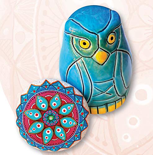 A Year of Stone Painting: 52 Mandala Designs to Inspire Your Spirit (Dover Crafts: Painting)