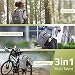 RADGEIST 3in1 Fahrradtasche für Gepäckträger - Fahrrad Rucksack - Gepäckträgertasche...