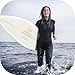 Dark Lightning Full Body Wetsuit Women, 3/2mm Wet Suit for Women Cold Water Swimming,Womens Diving Surfing Snorkeling Kayaking,Triathlon Wetsuit Women,Black, Large