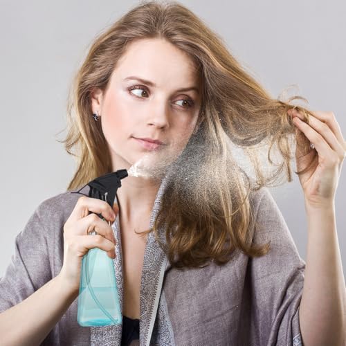 Spray Bottles 12 Oz.Mist/Stream, Plastic Water Spray Bottle for Hair, Plants, Cleaning, Cooking, BBQ, Pet - Empty Spray Bottles - Leak Proof - BPA-Free - Multicolor - Image 6