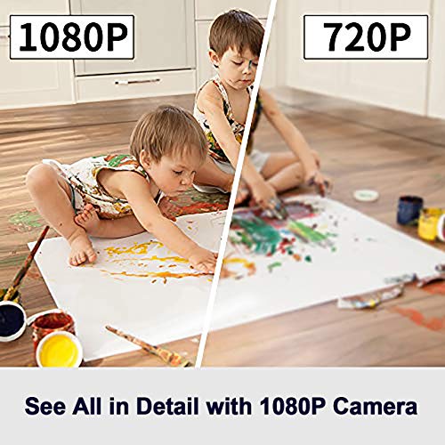 NETVUE Indoor Camera, Enhanced Security Camera with Advanced AI Skills for Pet/Baby/Nanny, 1080P FHD 2.4GHz WiFi Night… - Image 5
