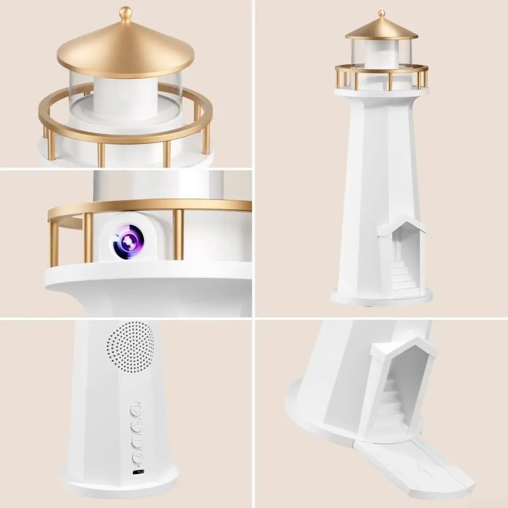 Proiettore Luna con per altoparlante e Ricarica Wireless Proiettore