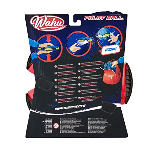 Wahu - PHLAT BALL Classic - Farblich Sortiert - Frisbee & Ball in Einem – Transformierbare Wurfscheibe – Outdoor-Spiel für Kinder ab 5 Jahren – 22,9 cm Frisbee, 15,7 cm Ball – Für Garten & Park