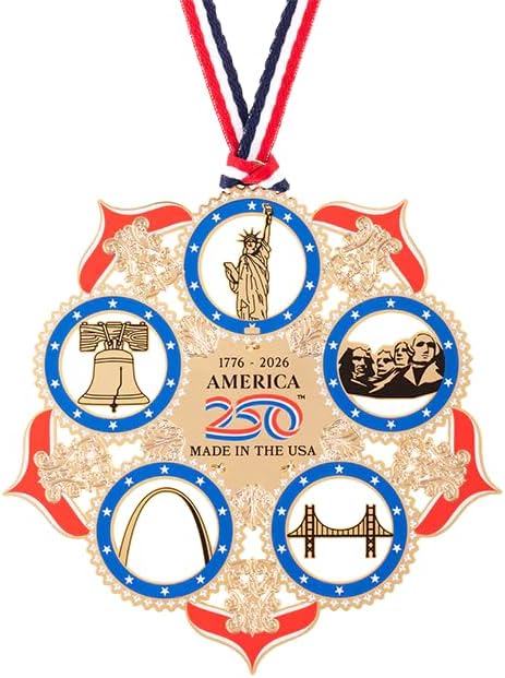 AMERICA250 American Icons Ornament