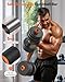 FEIERDUN Adjustable Dumbbells, 45lbs Free Weight Set with Connector, 4 in1 Dumbbells Set Used as Barbell, Kettlebells, Push up Stand, Fitness Exercises for Home Gym Suitable Men/Women