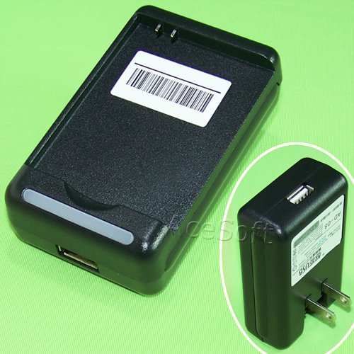 Multi Function Specialized Desktop Wall Home Battery Charger Power Adapter Compatible with Samsung Galaxy Amp Prime 3 SM-J337A Cricket Phone - Fast Charging