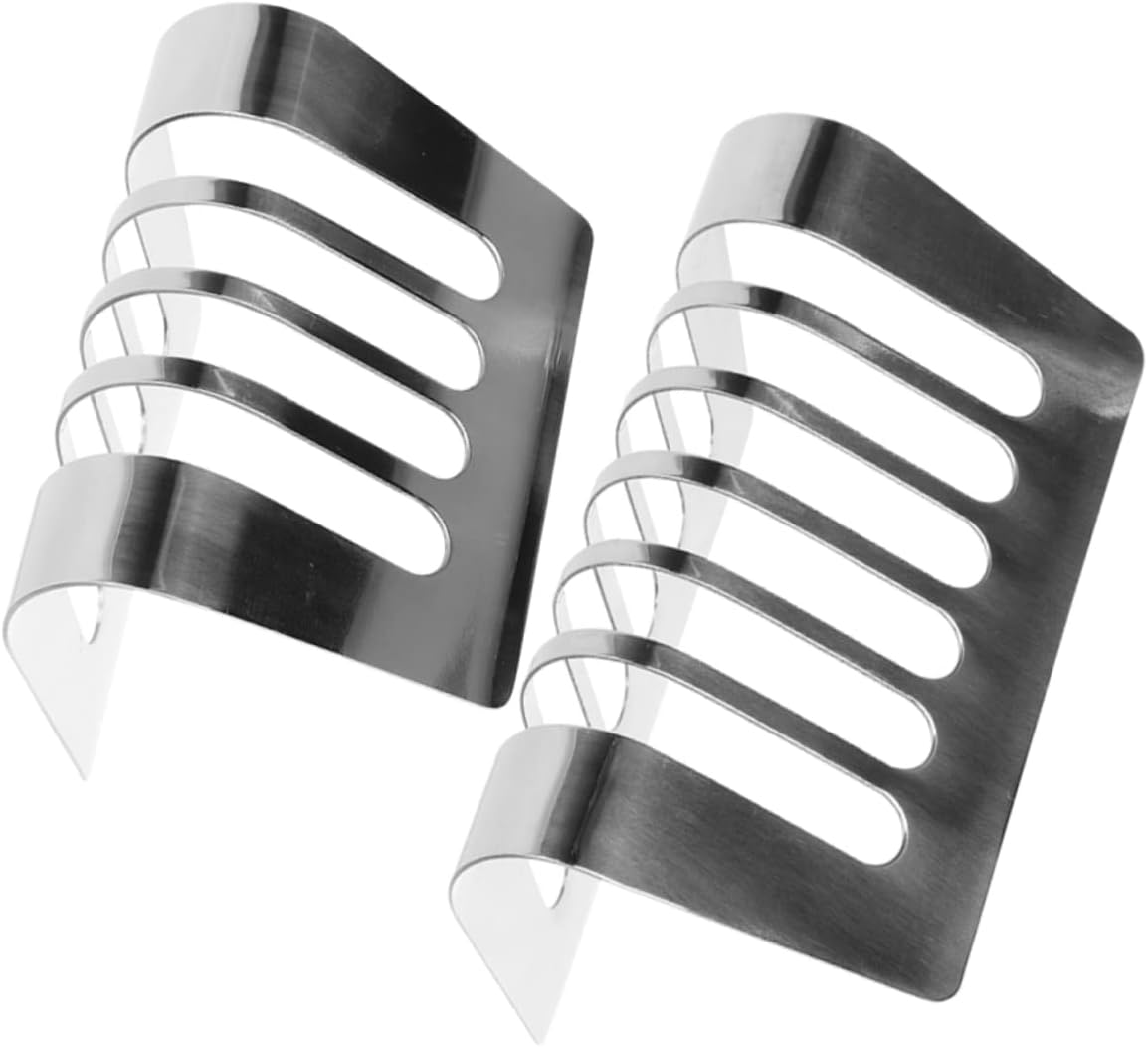 2pcs Stainless Steel Toast Holder Rack Bread Organizer for Kitchen Counter Practical Toast Display for Daily Use for Parties and Special Events