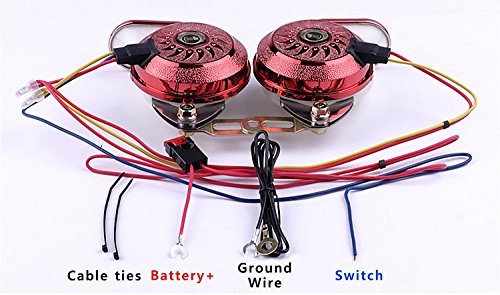 ILDUNG, clacson digitale con vari suoni per moto