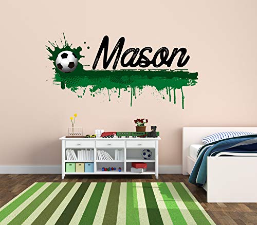 Vinilo Decorativo de Balón de Fútbol Personalizado miniatura 2