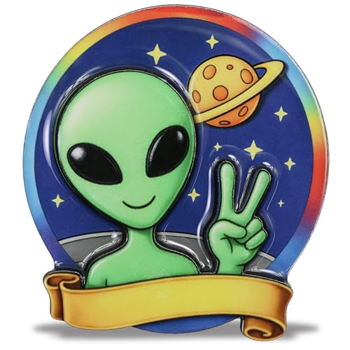Imán Decorativo CoTa Global Alien MDF Epoxy para Refrigerador miniatura 1