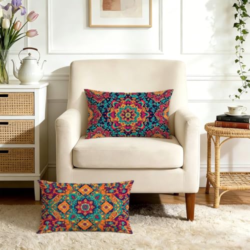 Coussin extérieur imperméable orange pour protéger vos assises de jardin avec élégance - 4