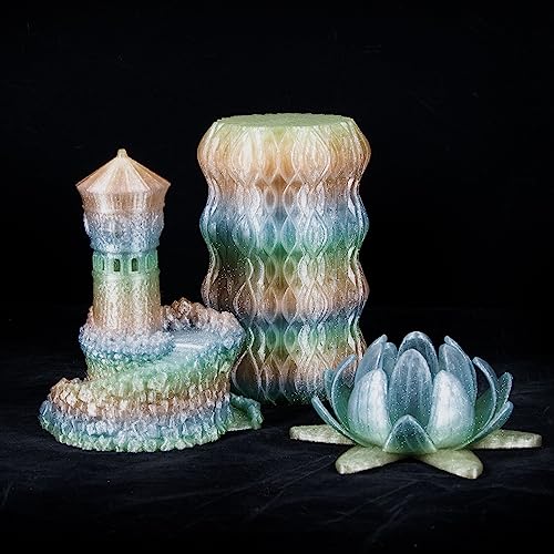 Image of iSANMATE Clear PLA 3D Printer Filament, Transparent Rainbow Glitter Filament, PLA+, 1KG /Spool