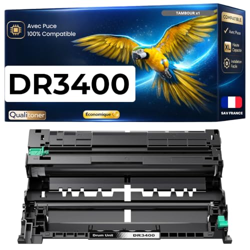 Tambour DR3400 haute capacité 30000 pages pour Brother DCP L5500DN MFC L5700DN