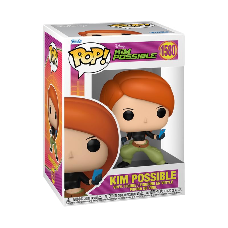 funko pop キム・ポッシブル セット　プロテクター付き Amazon.com: POP! Disney: Kim Possible #1580 Bundled with