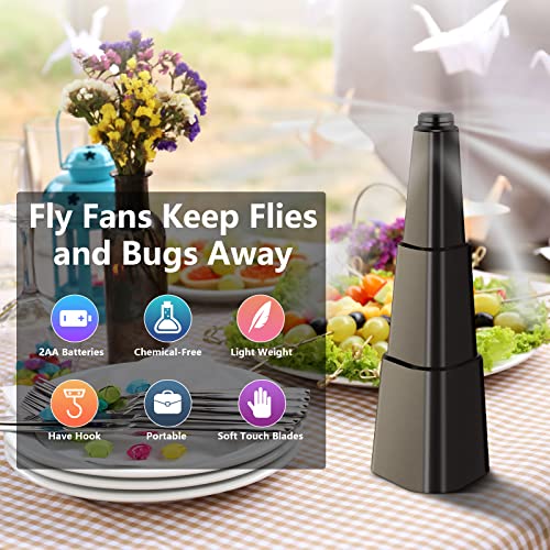 Amiaedu HENGULUS Fly Fans For Tables, Fly Repellent Fan For Indoor/Outdoor thumb #1