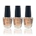 Nanacoco Nail Polish Color Lacquer Nail Treatment 3-Pack