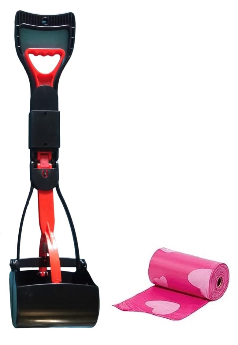 PAWS SAMRAT Scooper Large 24 Inch + Poop Bag 1 Pcs Pet Waste Pick-Up Combo(1 Poop Bag Roll&1 Large 24Inch Scooper)(Color May Vary)|Eco-Friendly Disposable Bags&Durable Spring Scooper For Cats&Dogs (B0CL2HW159) Amazon Price History, Amazon Price Tracker