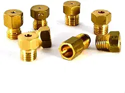 kit 5 bicos injetores para cooktop Electrolux GC75V gas encanado GN