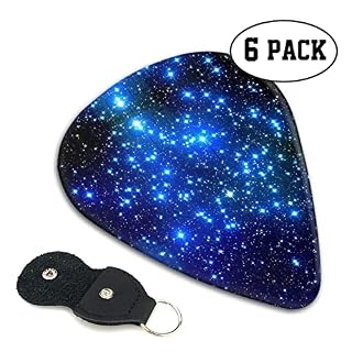 Galaxy Stars Lot de 6 médiators pour guitare acoustique, guitare électrique, basse, ukulélé – fins, moyens et épais - Les Beatles, Paul McCartney, John Lennon, RIngo Starr, George Harrison Galaxy Stars Lot de 6 médiators pour guitare acoustique, guitare électrique, basse, ukulélé - fins, moyens et épais – Image 2