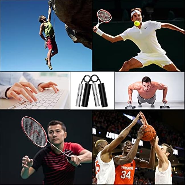 Grip Strength Trainer 4 Pack,50LB-200LB Hand Exerciser Gripper Forearm Finger Strengthener Non-Slip Suitable for Hand Rehabilitation Finger Strength Training, Muscle Building, Home Gym