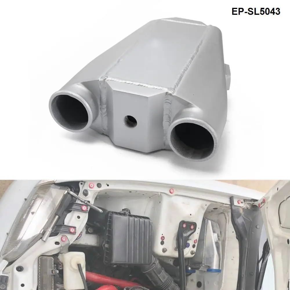 Intercooler Mocowanie z przodu 9,5" X 11" X 3,5" Wlot/wylot: 2,5" EP-SL5043