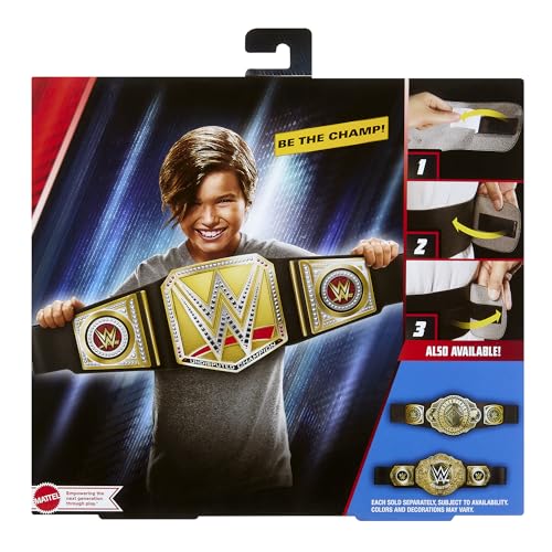 (Gold) WWE Championship - Toy Wrestling Championship Belt Kid Size