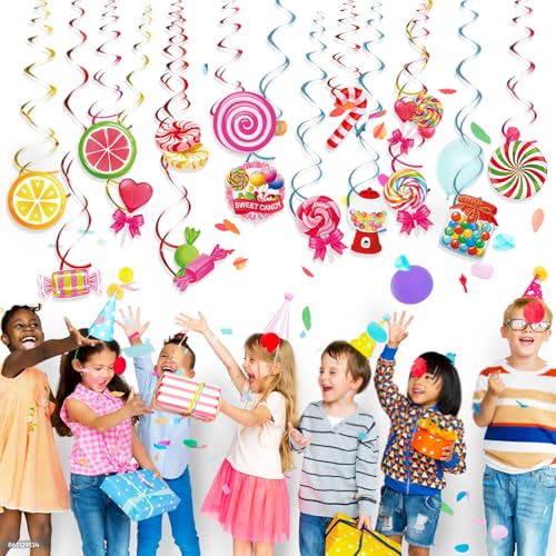 30pcs Candyland Party Decorations