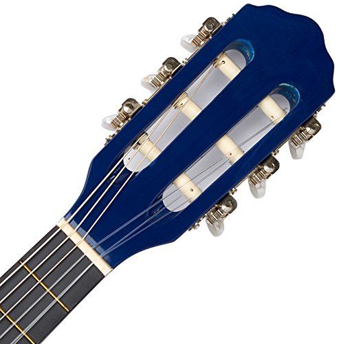 Guitarra rocio c6n (1/4) cadete 75 cms azul - MundoGuitarra.es