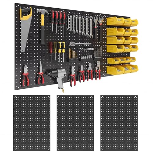 Panneau perforé robuste pour résoudre le manque de place et ranger vos outils