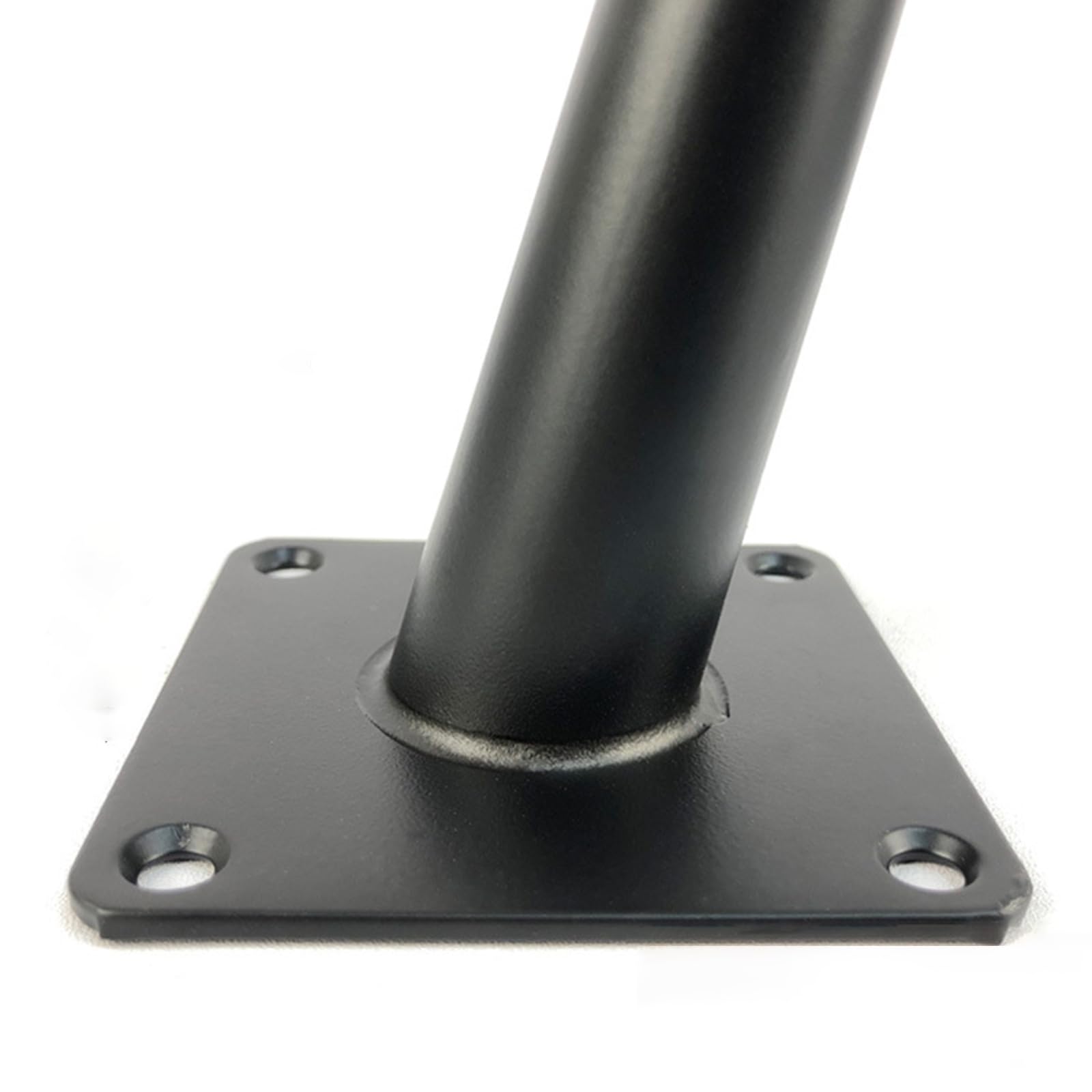 Generico Gambe per Mobili Ricambio Nero 4 Pezzi Supporto Piedini Conici per Tavolo in Ferro Vernice Spray Piedini per Divano Altezza: 10-72 cm Piedini per Mobile Oro 72 cm/28,4"