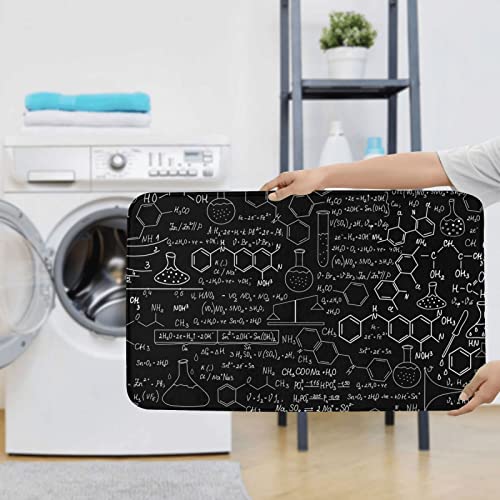 Abstrakte Wissenschaft Chemie Illustration 3D-Druck Badezimmerteppich Set Badematte + Kontur + WC-Abdeckung Badezimmer… – Bild 8