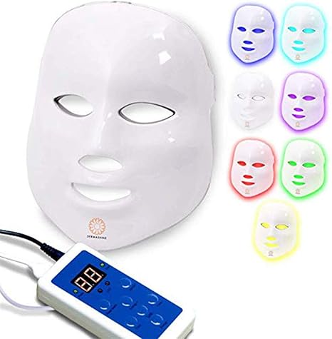 Amazon Co Jp 7色ledフェイスマスク 光療法にきびマスク にきびの治療のためのled電気フェイシャルマスク 斑点 にきび 皮膚のシミ ビューティー Amazon Co Jp 7色ledフェイスマスク 光療法にきびマスク にきびの治療のためのled電気フェイシャルマスク 斑点 にきび 皮膚のシミ ビューティー
