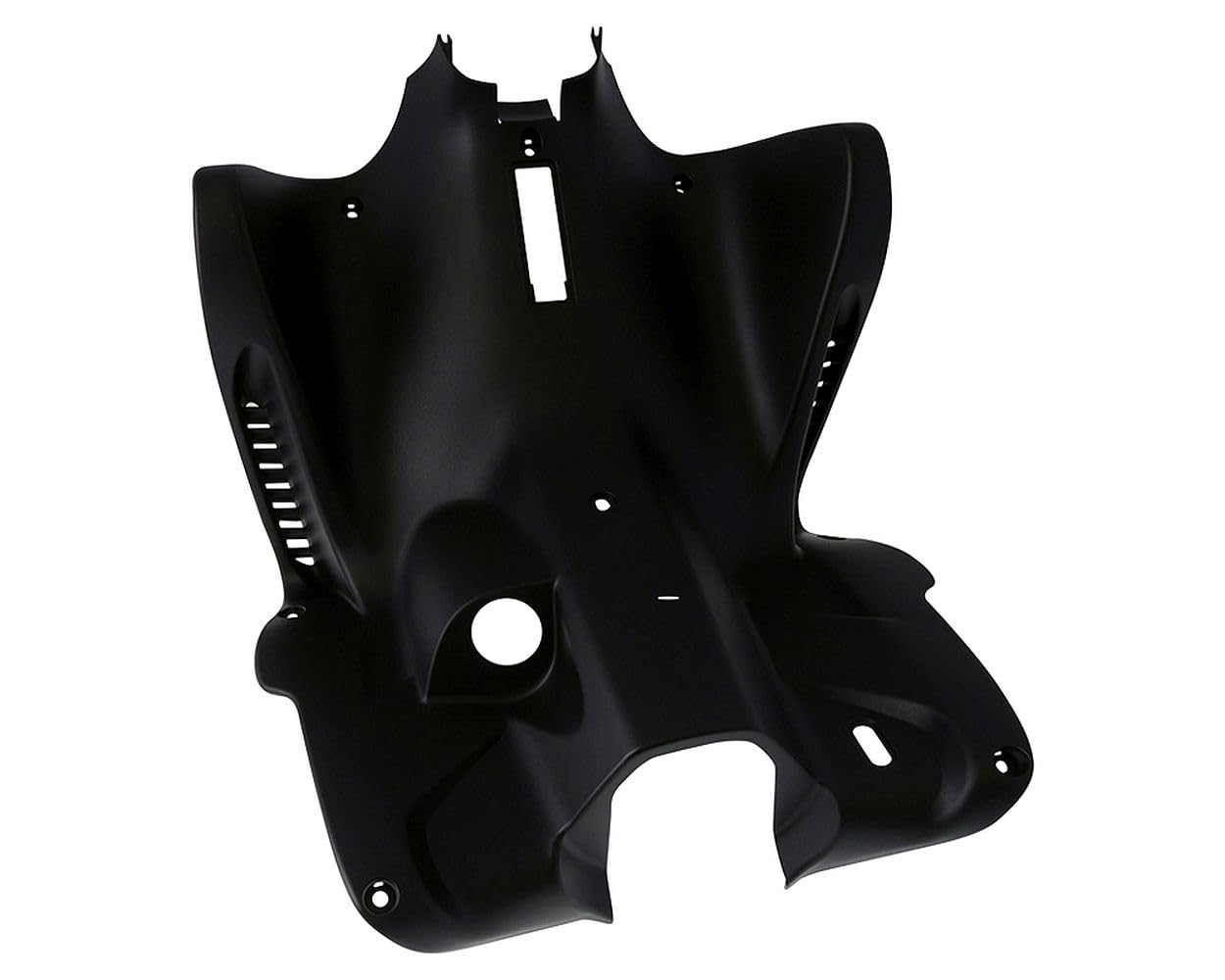 Carénage intérieur compatible avec YAMAHA Aerox, compatible avec MBK Nitro | Panneau de tablier pour habitacle, plastique noir non peint; pour identifier clairement la pièce montée sur le véhicule donné